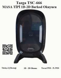 TAZGA TSC-666 MASA TİPİ 2D BARKOD OKUYUCU